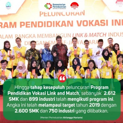 Program Pendidikan Vokasi link and Match - 20190328